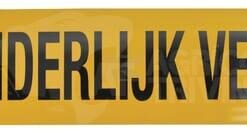 Cartel "Uitzonderlijk vervoer"