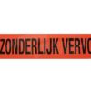 Placa "UITZONDERLIJK VERVOER"