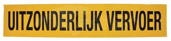 Etiqueta adhesiva "Uitzonderlijk vervoer" 1 Etiqueta adhesiva "Uitzonderlijk vervoer"