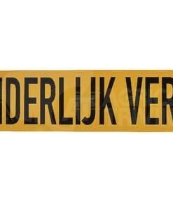 Adh. "UITZONDERLIJK VERVOER"