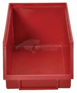 Recipiente 55 rojo 90x105x50mm