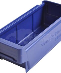 Cajas apilables azules 300x115x100 mm