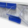 Sistema de almacenaje 4 piezas, 60 cm