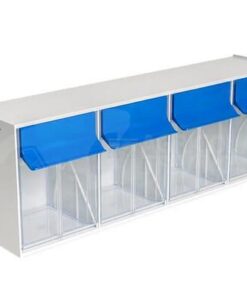 Sistema de almacenaje 4 piezas, 60 cm