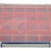 Caja de surtido con 24 compartimentos de polipropileno azul, 335 x 225 x 55 mm, Hünersdorff