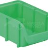 Caja almacenamiento apilable, polipropileno verde de 0,73 L, 100 x 165 x 75 mm, Linbin nº 2, Hünersdorff 3 Caja almacenamiento apilable, polipropileno verde de 0,73 L, 100 x 165 x 75 mm, Linbin nº 2, Hünersdorff