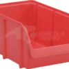 Caja almacenamiento apilable, polipropileno azul de 7 L, 205 x 335 x 155 mm, Linbin nº 4, Hünersdorff