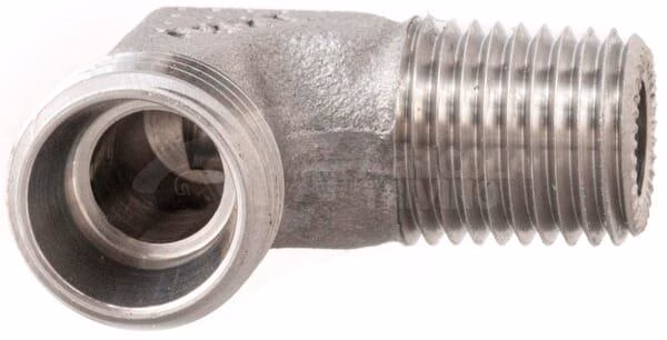 Codo de espárrago macho 10L x 1/4" NPT acero inox. 3 Codo de espárrago macho 10L x 1/4" NPT acero inox.