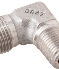 Codo de espárrago macho 12L x 1/4" NPT acero inox. 9 Codo de espárrago macho 12L x 1/4