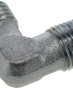 Racor acodado macho 8L x 1/4