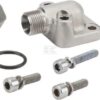 Unión simple con brida en escuadra 12L