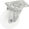Rueda industrial giratoria en poliamida: Ø100 x 35 mm, placa soporte: 105 x 85 mm. Capacidad: 150 kg, Ro-Carr