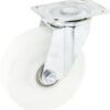Rueda industrial giratoria en poliamida: Ø150 x 40 mm, placa soporte: 115 x 85 mm. Capacidad: 200 kg, Ro-Carr