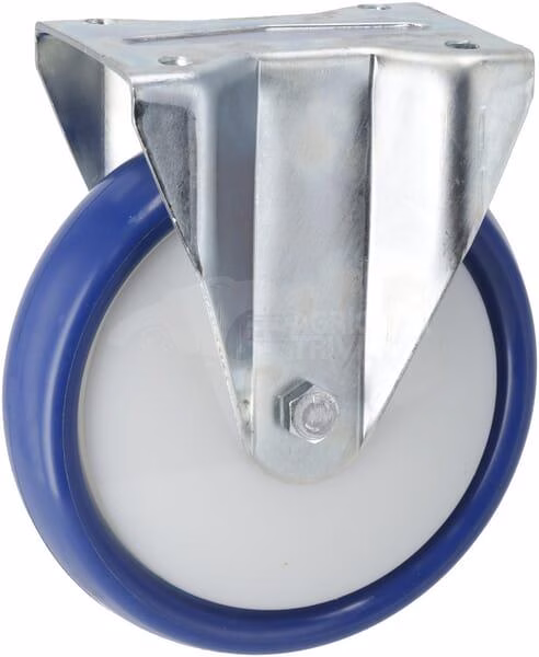 Rueda industrial fija: Ø 200 mm 1 Rueda industrial fija: Ø 200 mm