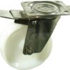 Rueda industrial giratoria en poliamida: Ø100 x 35 mm, placa soporte con freno acero ino x idable: 105 x 85 mm. Capacidad: 150 kg, Ro-Carr 3 Rueda industrial giratoria en poliamida: Ø100 x 35 mm, placa soporte con freno acero ino x idable: 105 x 85 mm. Capacidad: 150 kg, Ro-Carr