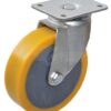 Rueda industrial giratoria en poliuretano: Ø80 x 30 mm, placa de soporte: 85 x 105 mm. Capacidad: 160 kg, Ro-Carr 5 Rueda industrial giratoria en poliuretano: Ø80 x 30 mm, placa de soporte: 85 x 105 mm. Capacidad: 160 kg, Ro-Carr