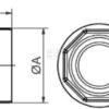 Juego de tapones de rueda M82 x 2 (4 uds.)
