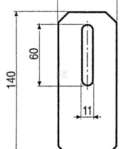 Rascador 55x140mm Amazone