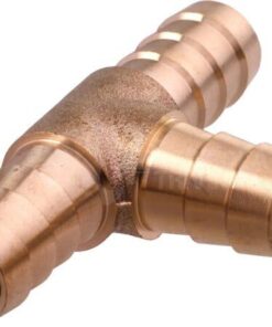 Conector en T 1/2" de latón