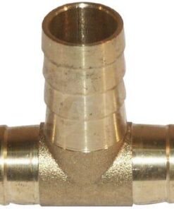 Conector en T 5/8" de latón