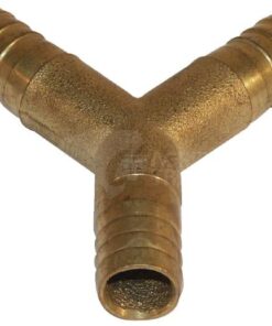 Conector en Y 3/4" de latón