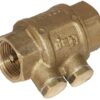 Válvula antirretorno + purg. 1 1/4"