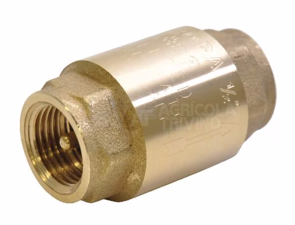 Valvula antirretorno de latón 3/4"