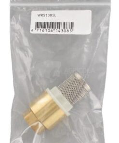 Alcachof suc+válv 1/2" ac inox