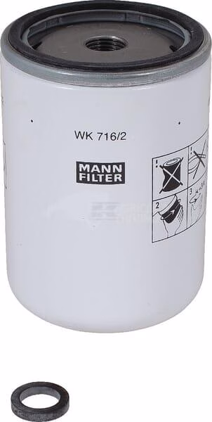 Filtro intercamb. combustible 1 Filtro intercamb. combustible