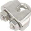 Grapa para cable de acero 3 mm inoxidable