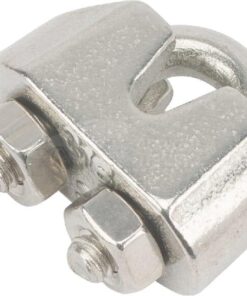 Grapa para cable de acero 3 mm inoxidable