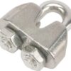 Sujetacable acero 4 mm, acero inox. A4