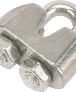 Sujetacable acero 4 mm, acero inox. A4