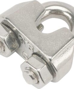 Grapa para cable de acero 5 mm inoxidable