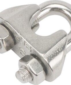 Sujetacable acero 6 mm, acero inox. A4