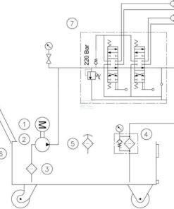 Unidad de taller 35 ltr 9 l/min