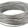 Cable de acero galv. 4 mm, 30 m