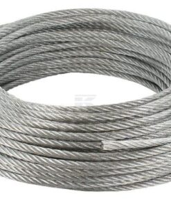 Cable de acero galv. 5 mm, 30 m