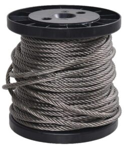 Cable acero inox. A4, 6 mm 25 m