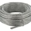 Cable de acero galv. 8 mm, 30 m 5 Cable de acero galv. 8 mm, 30 m