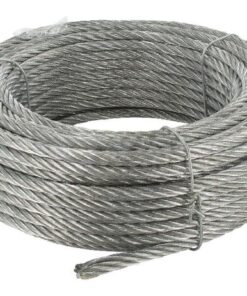 Cable de acero galv. 8 mm, 30 m