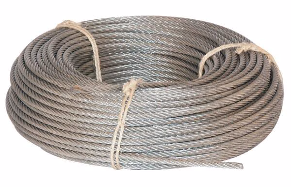 Cable de acero galv. 2 mm 30 m 1 Cable de acero galv. 2 mm 30 m