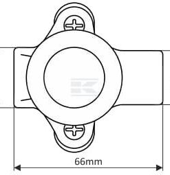 Pomo giratorio para volante, negro