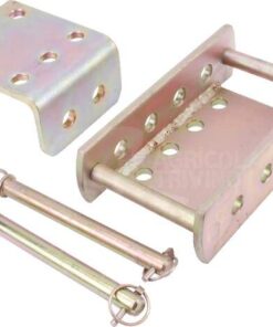 Adjustable tow coupling bracket