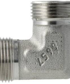 Codo 15L acero inox.