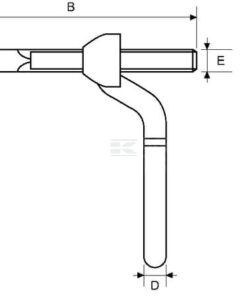 Cierre tapa zinc M16 165x170mm