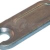 Placa cromada 145 x 10 mm