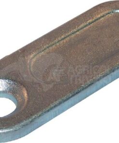Placa cromada 145 x 10 mm