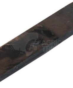 Bisagra recta 153x30x12,7mm, color natural, acero