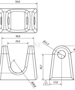 Horquilla para lateral